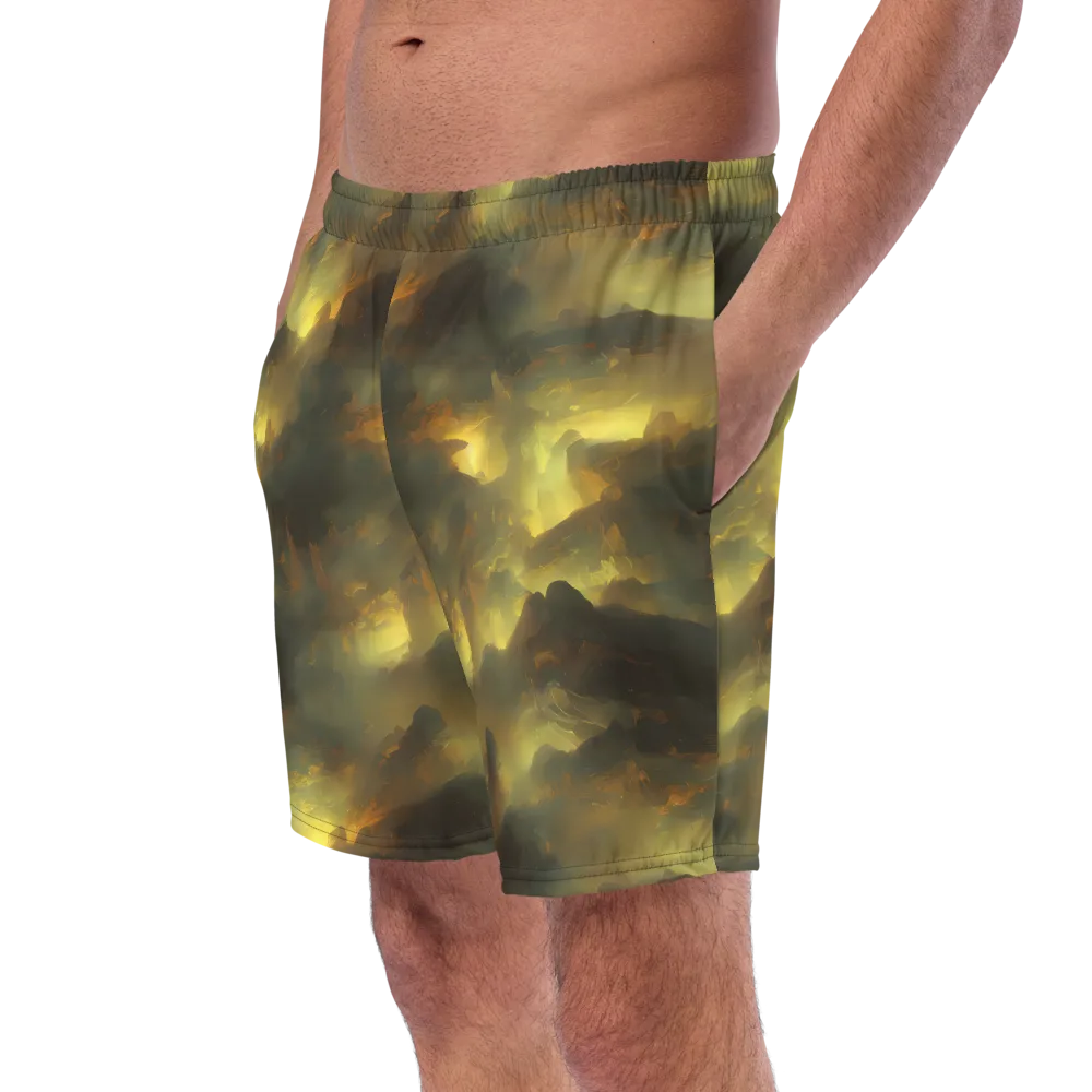 Crimson Tide on Swim Trunks — Left Front