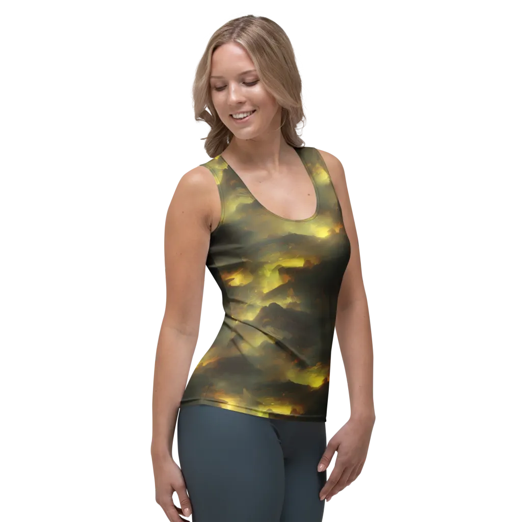 Crimson Tide on Women's Tank Top — Right Front