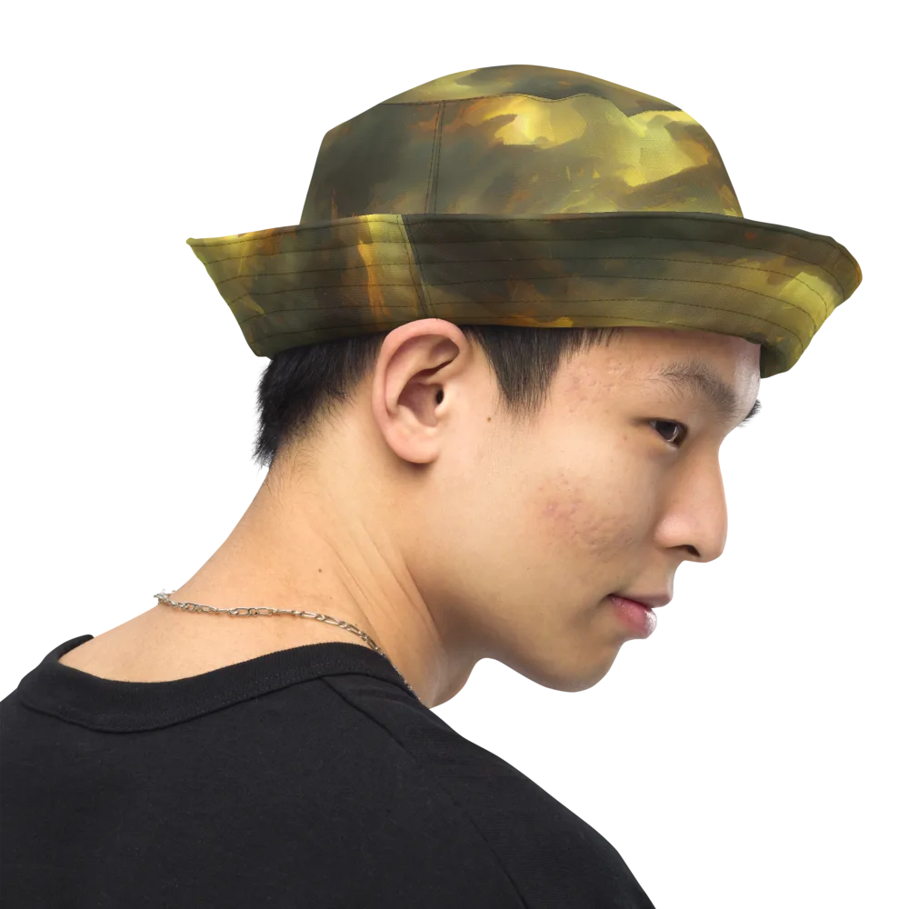 Crimson Tide on Reversible Bucket Hat — Right Outside