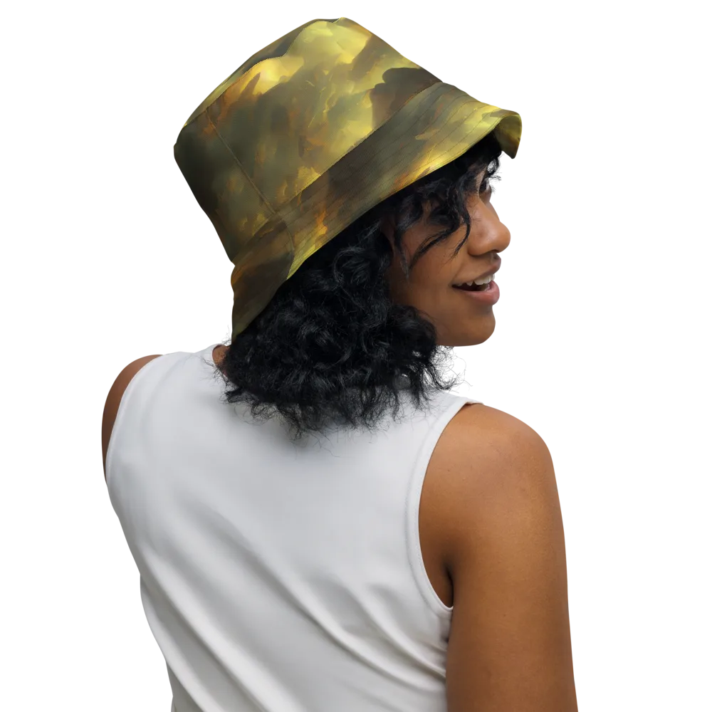 Crimson Tide on Reversible Bucket Hat — Right Outside