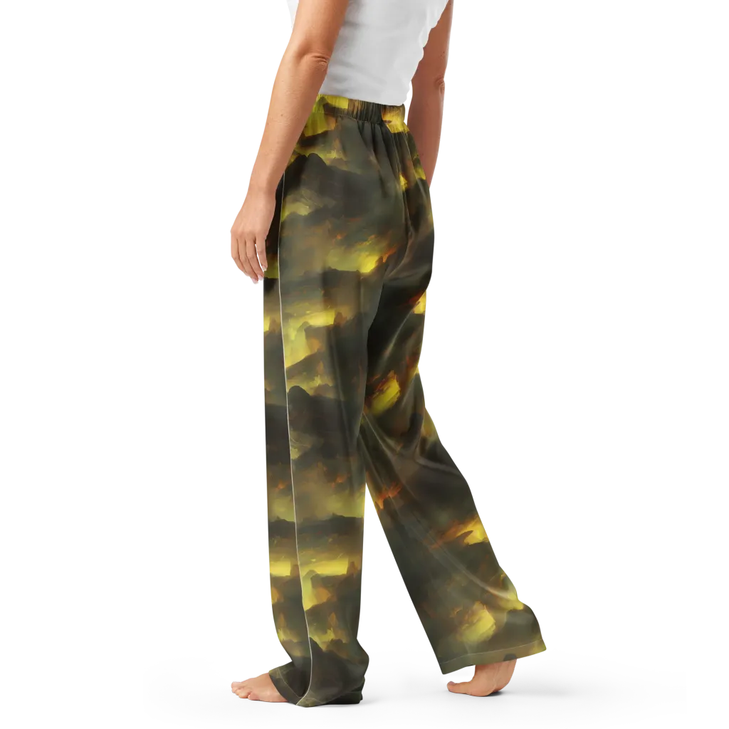 Crimson Tide on Women's Pajama Pants — Left