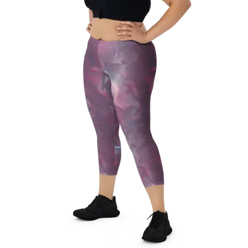 Vertex Visions on a Capri Leggings