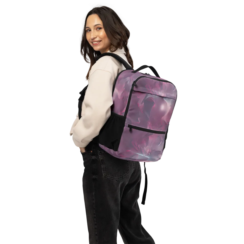Vertex Visions on Utility Backpack — Back