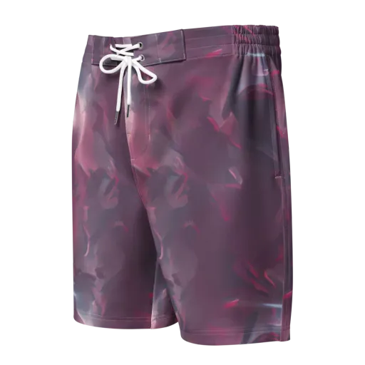Vertex Visions on a Men's Board Shorts