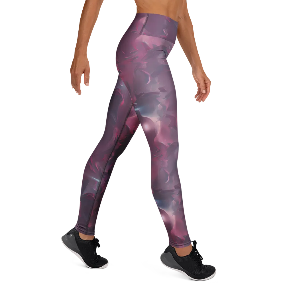 Vertex Visions on Yoga Leggings — Right
