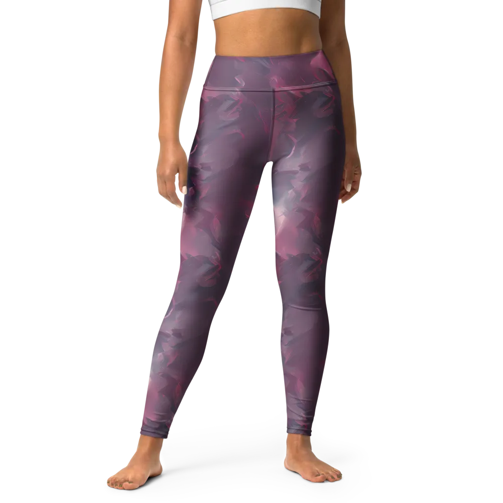 Vertex Visions on Yoga Leggings — Front