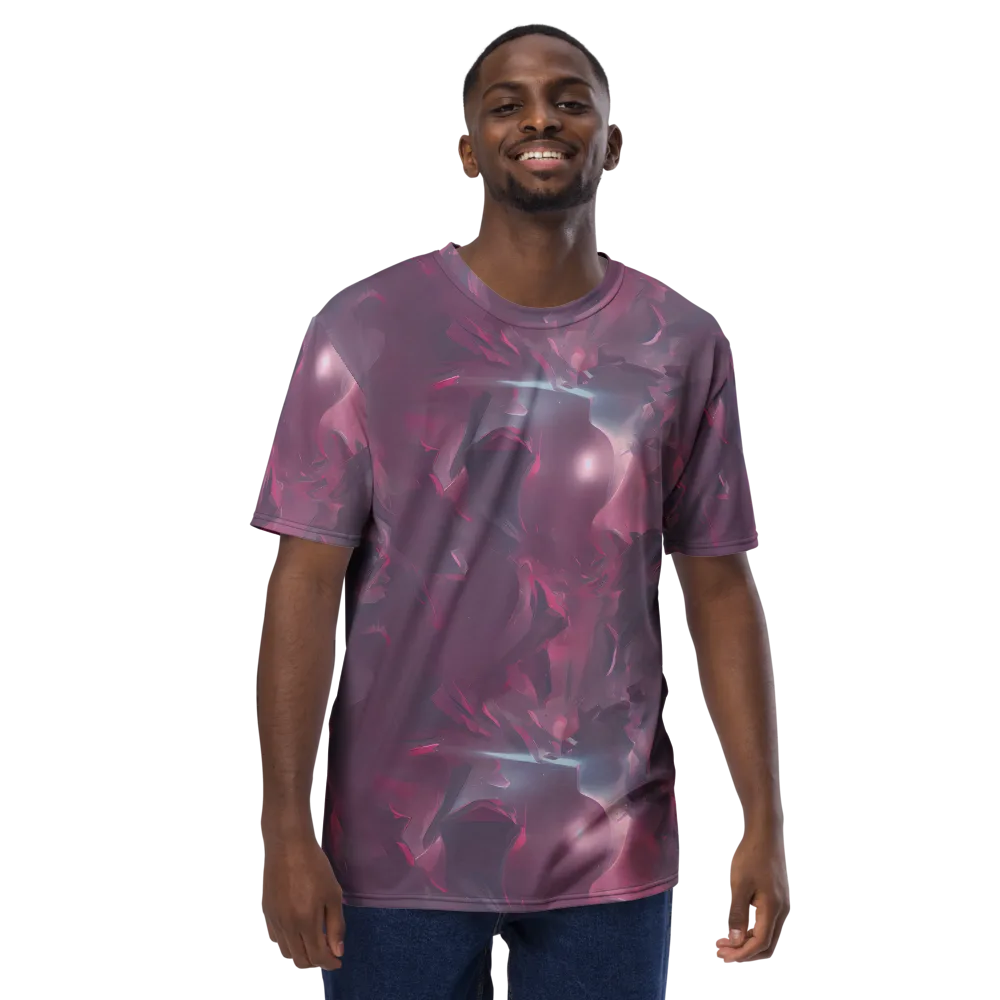 Vertex Visions on Men's Crew Neck T-Shirt — Front