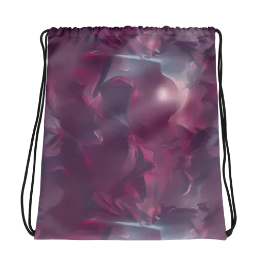 Vertex Visions on a Drawstring Bag