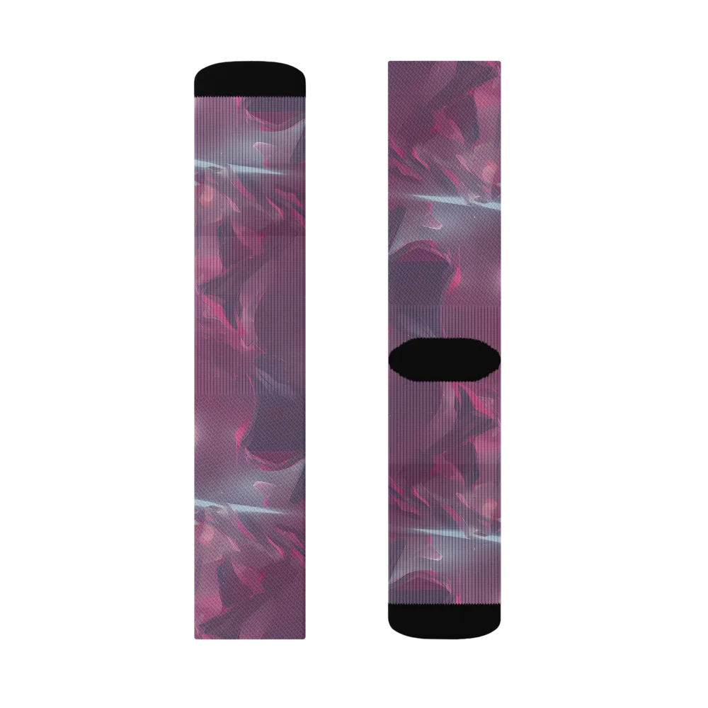 Vertex Visions on Socks — Left Sock