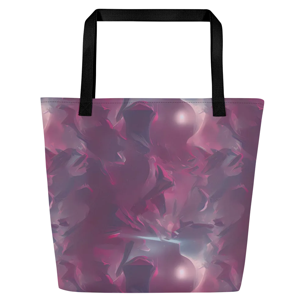 Vertex Visions on Large Tote Bag W/ Pocket — Front