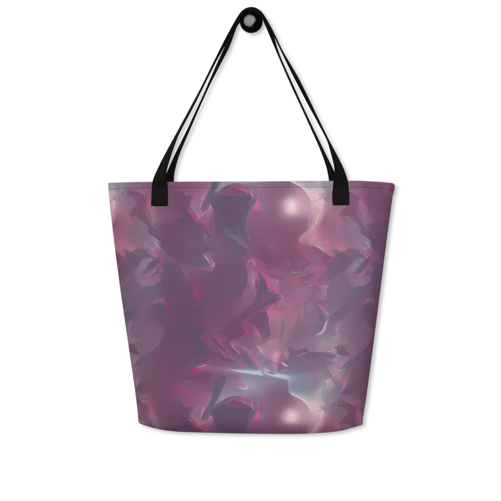 Vertex Visions on Large Tote Bag W/ Pocket — Front
