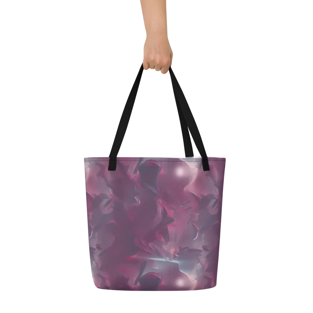 Vertex Visions on Large Tote Bag W/ Pocket — Front