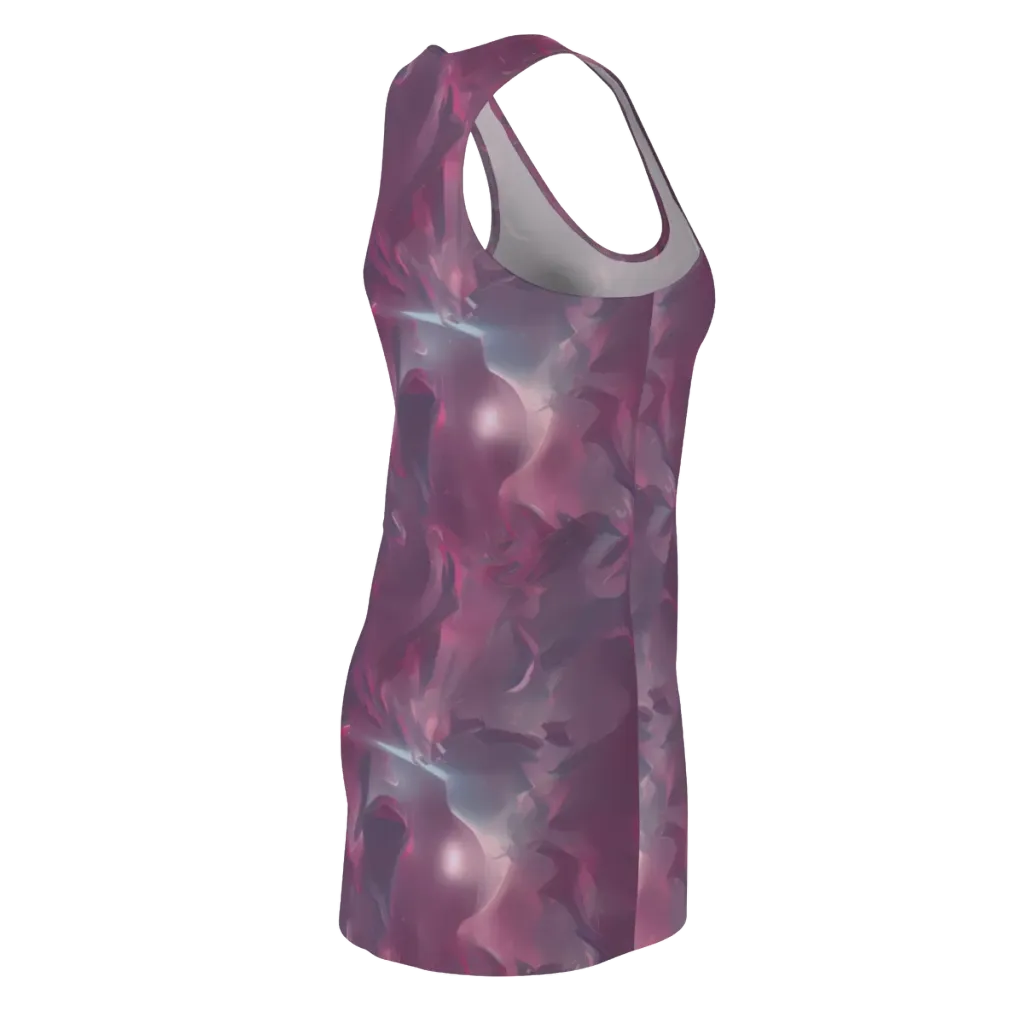 Vertex Visions on Racerback Dress — Back Side