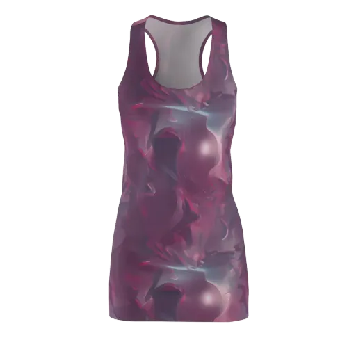 Vertex Visions on a Racerback Dress