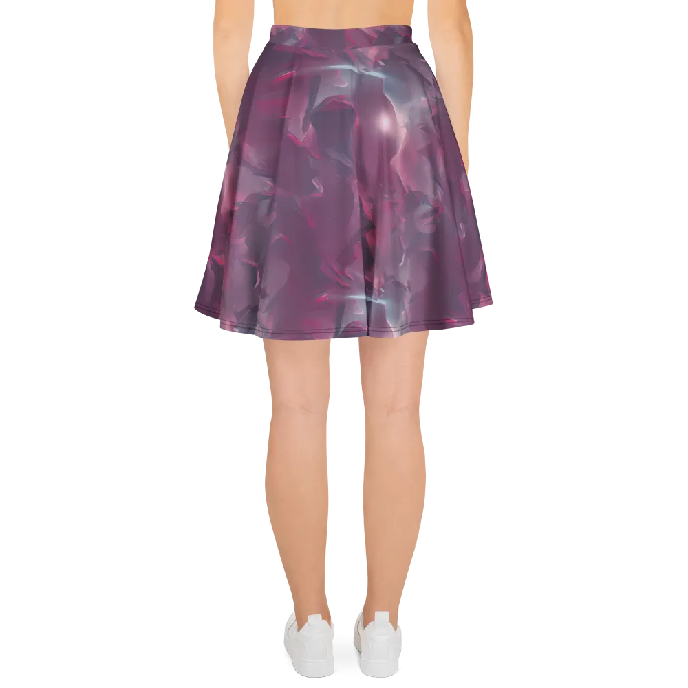 Vertex Visions on Skater Skirt — Back