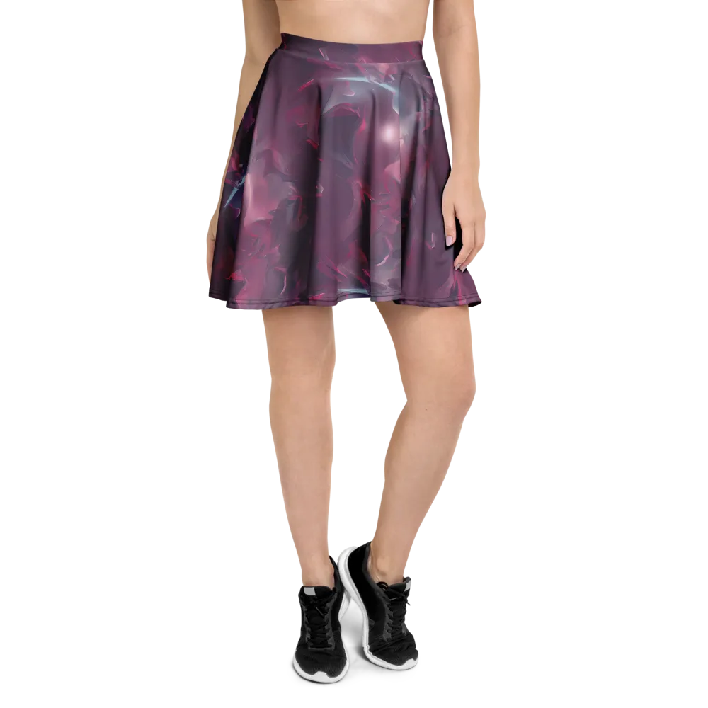 Vertex Visions on Skater Skirt — Front