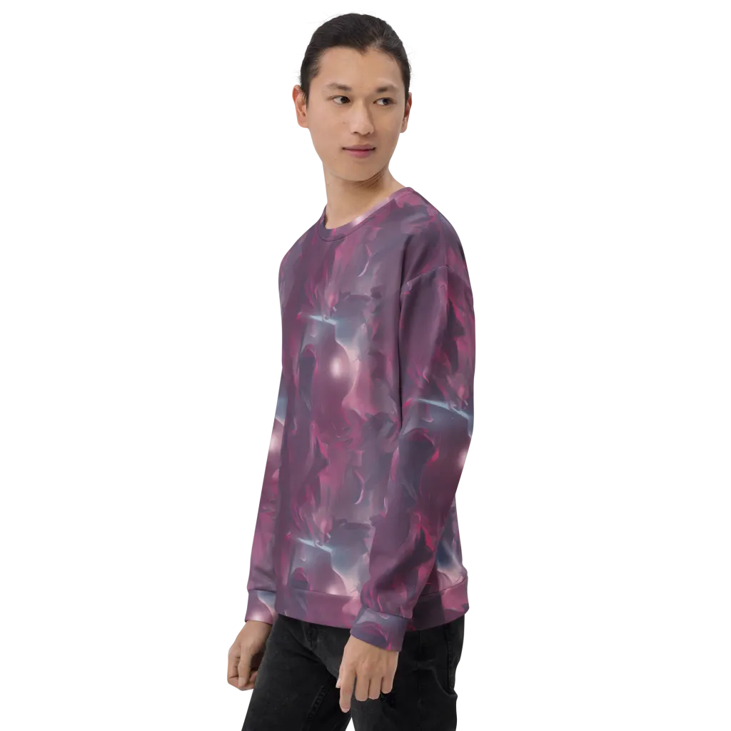 Vertex Visions on Sweatshirt — Left Front