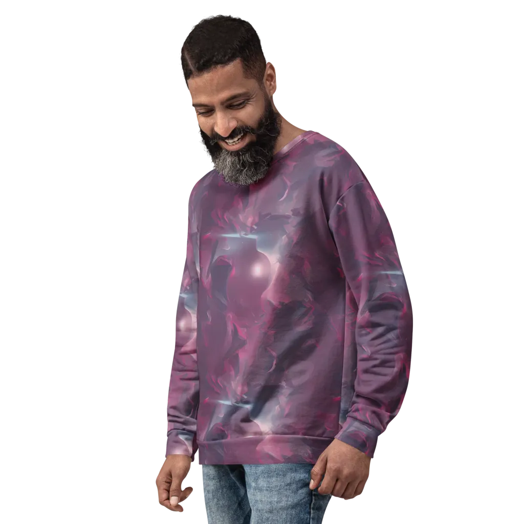 Vertex Visions on Sweatshirt — Left Front