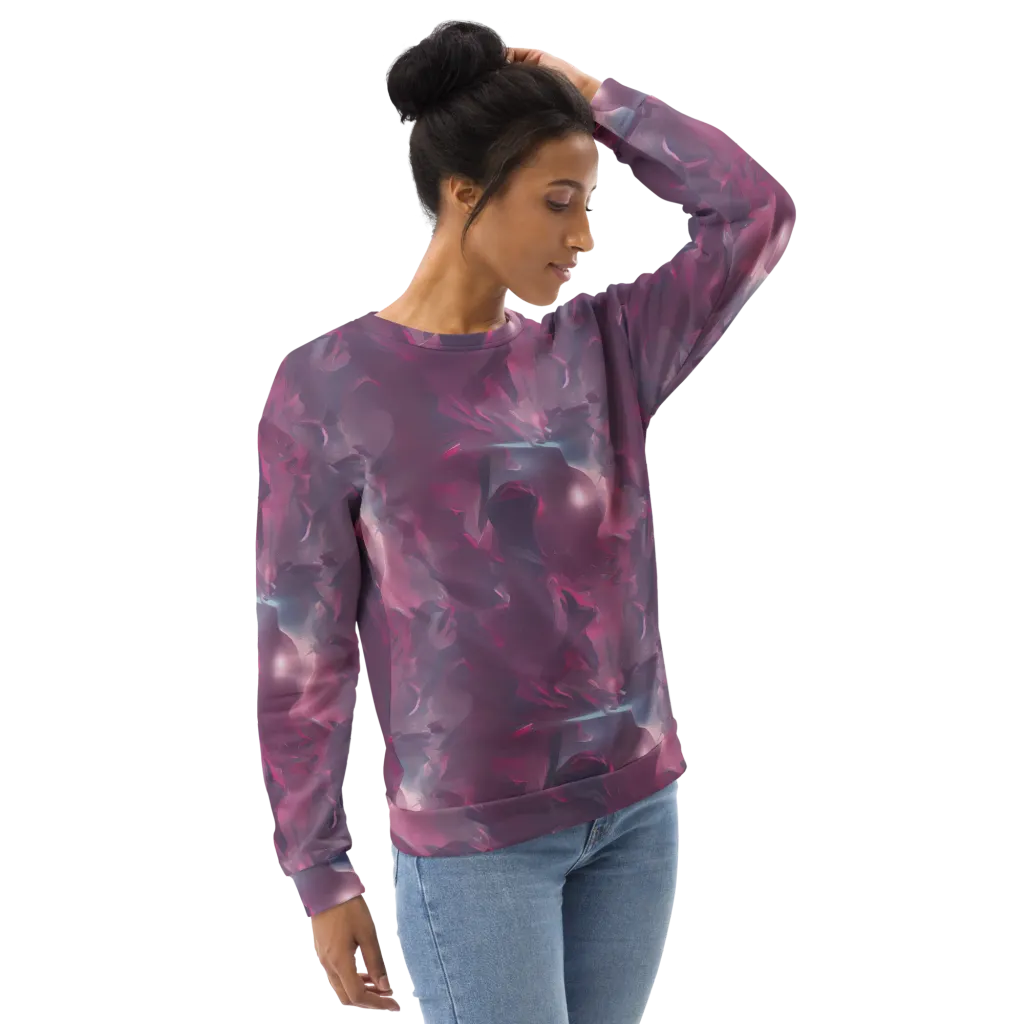 Vertex Visions on Sweatshirt — Right Front