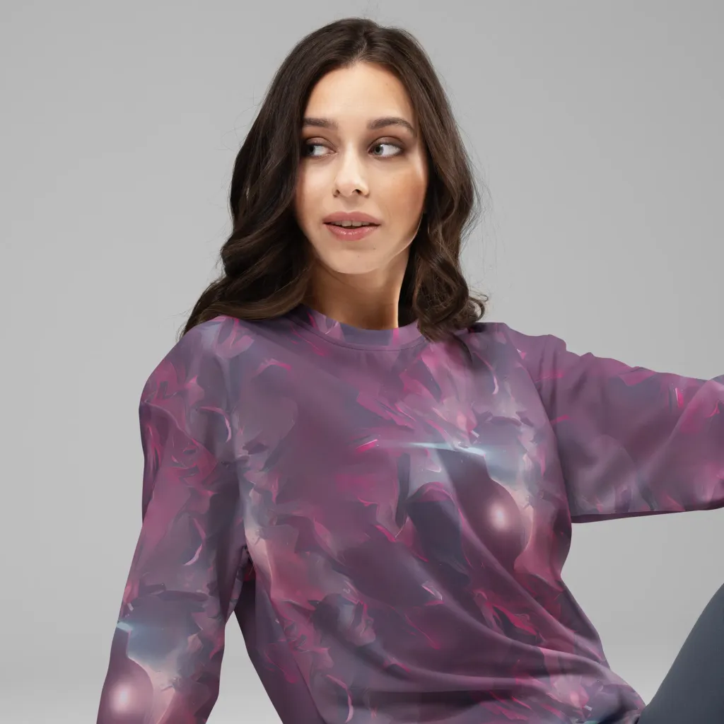 Vertex Visions on Sweatshirt — Right Front