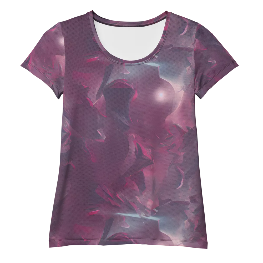 Vertex Visions on Women's Athletic T-Shirt — Front