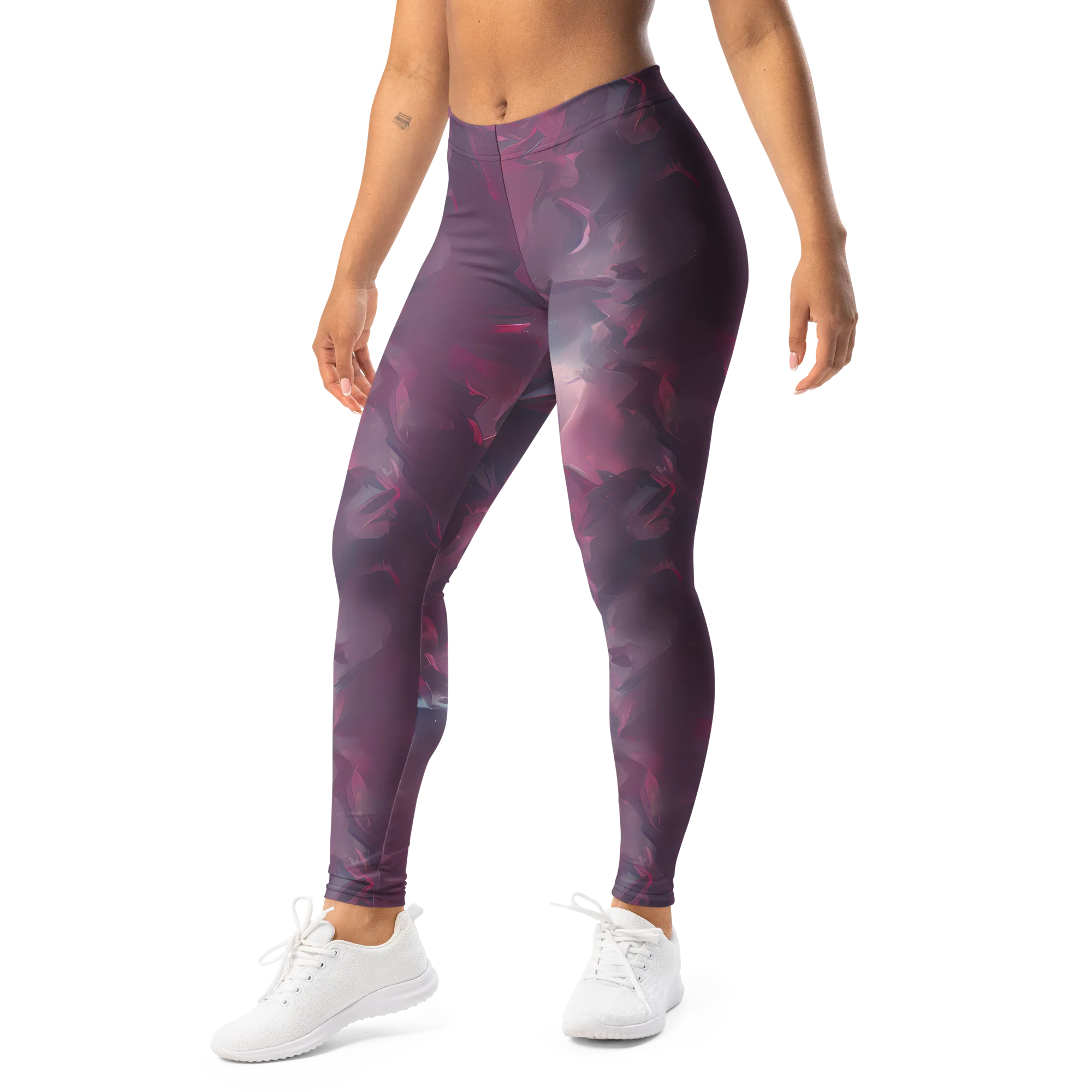 Vertex Visions on Leggings — Left Front