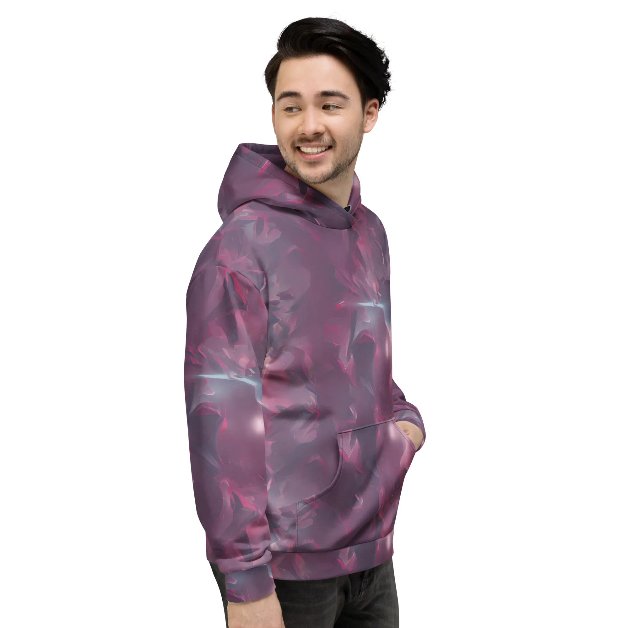 Vertex Visions on Hoodie — Right