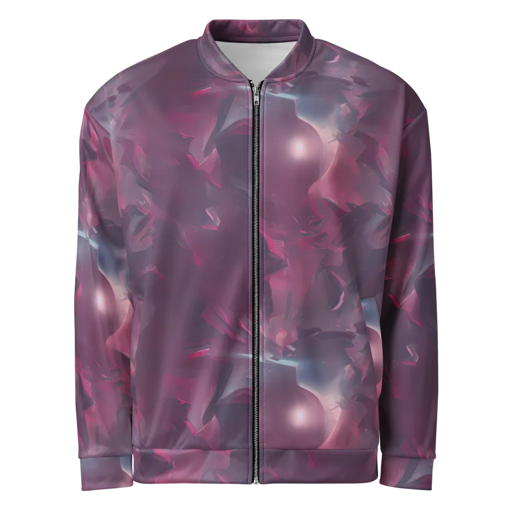 Vertex Visions on Bomber Jacket — Front