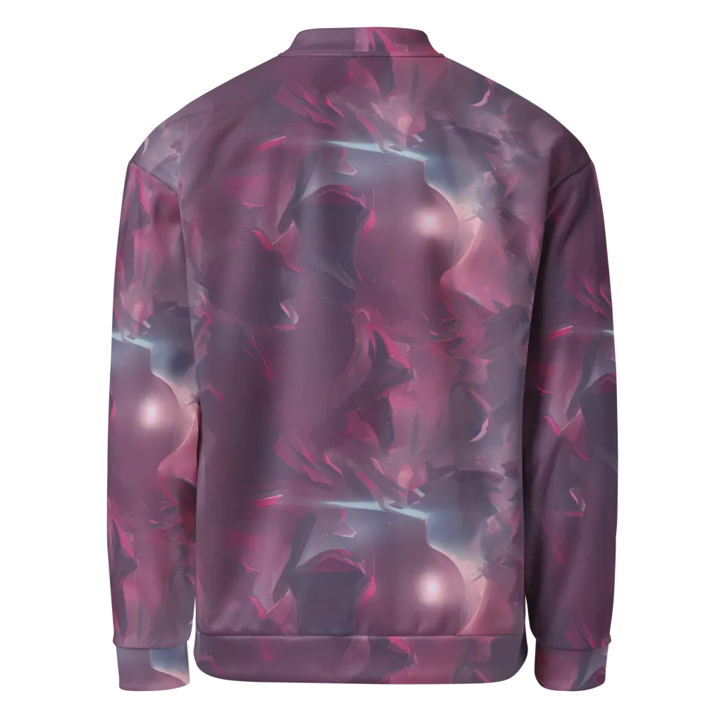 Vertex Visions on Bomber Jacket — Back