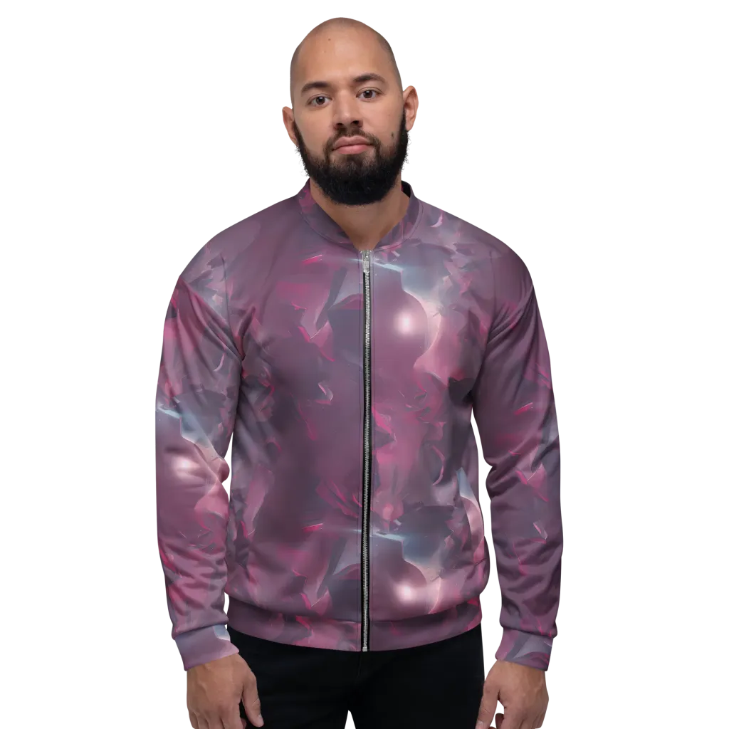 Vertex Visions on Bomber Jacket — Front