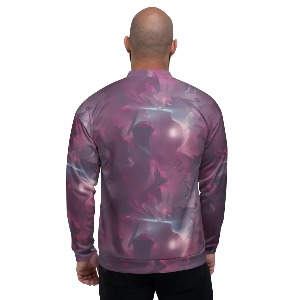 Vertex Visions on Bomber Jacket — Back