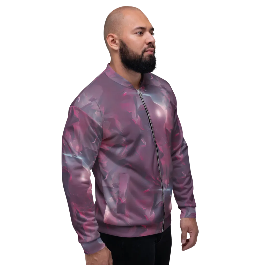 Vertex Visions on Bomber Jacket — Right