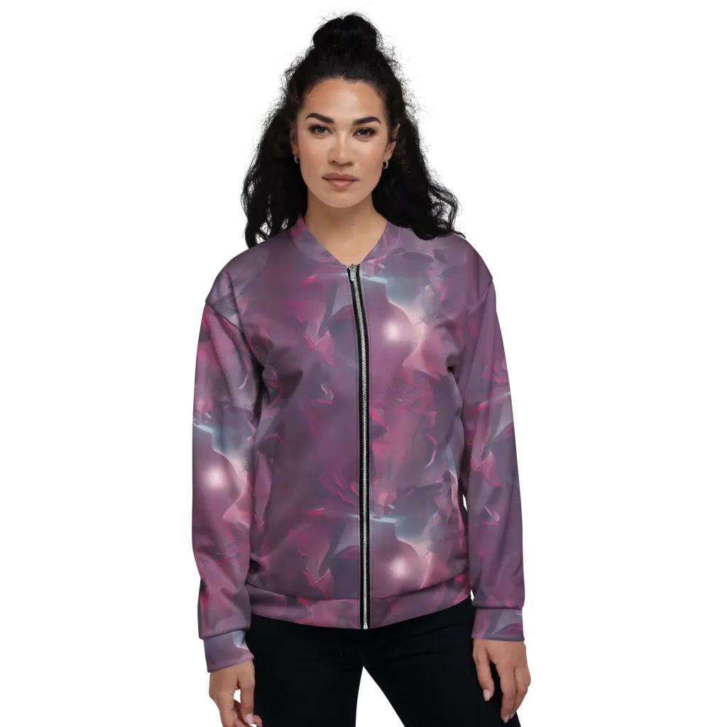 Vertex Visions on Bomber Jacket — Front
