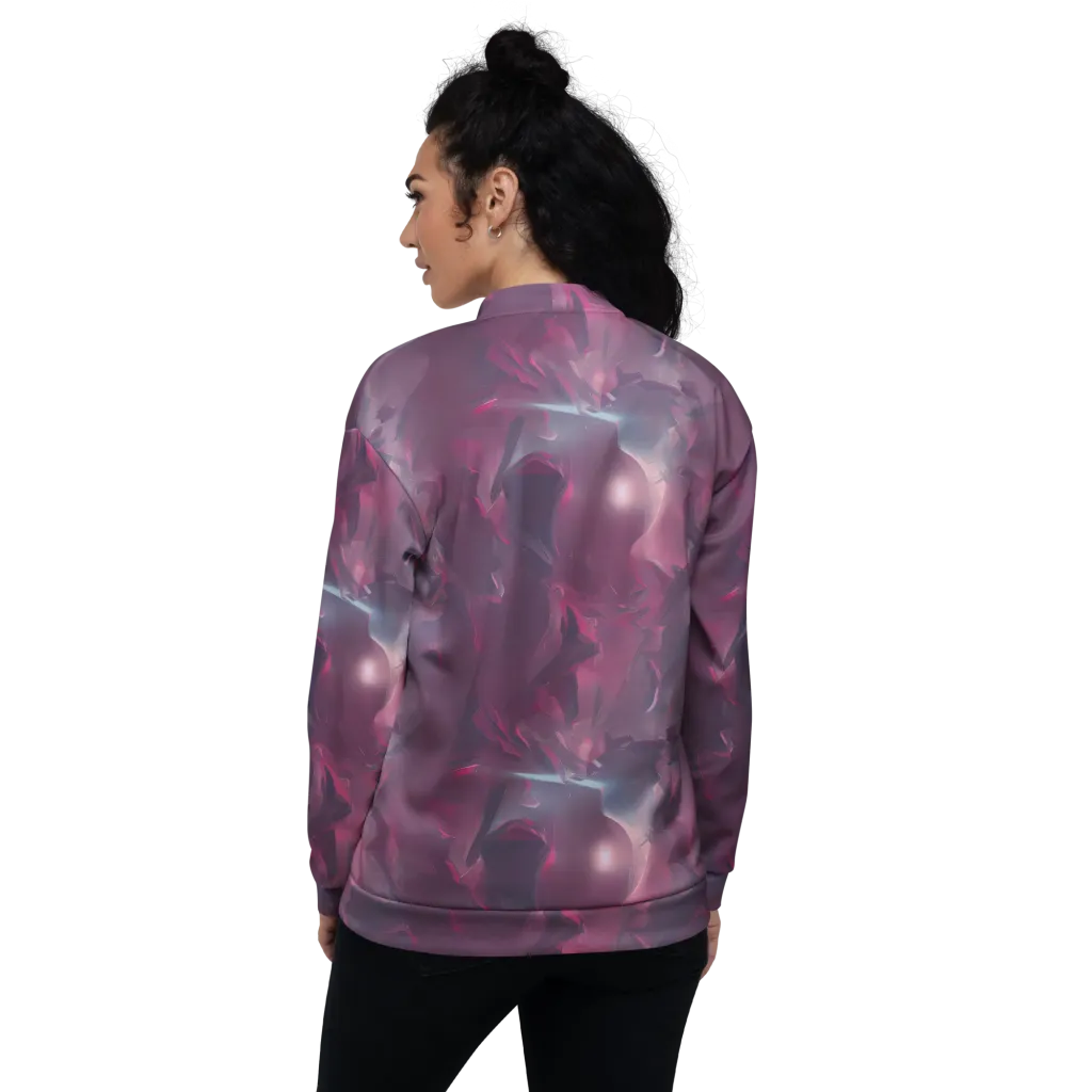 Vertex Visions on Bomber Jacket — Back