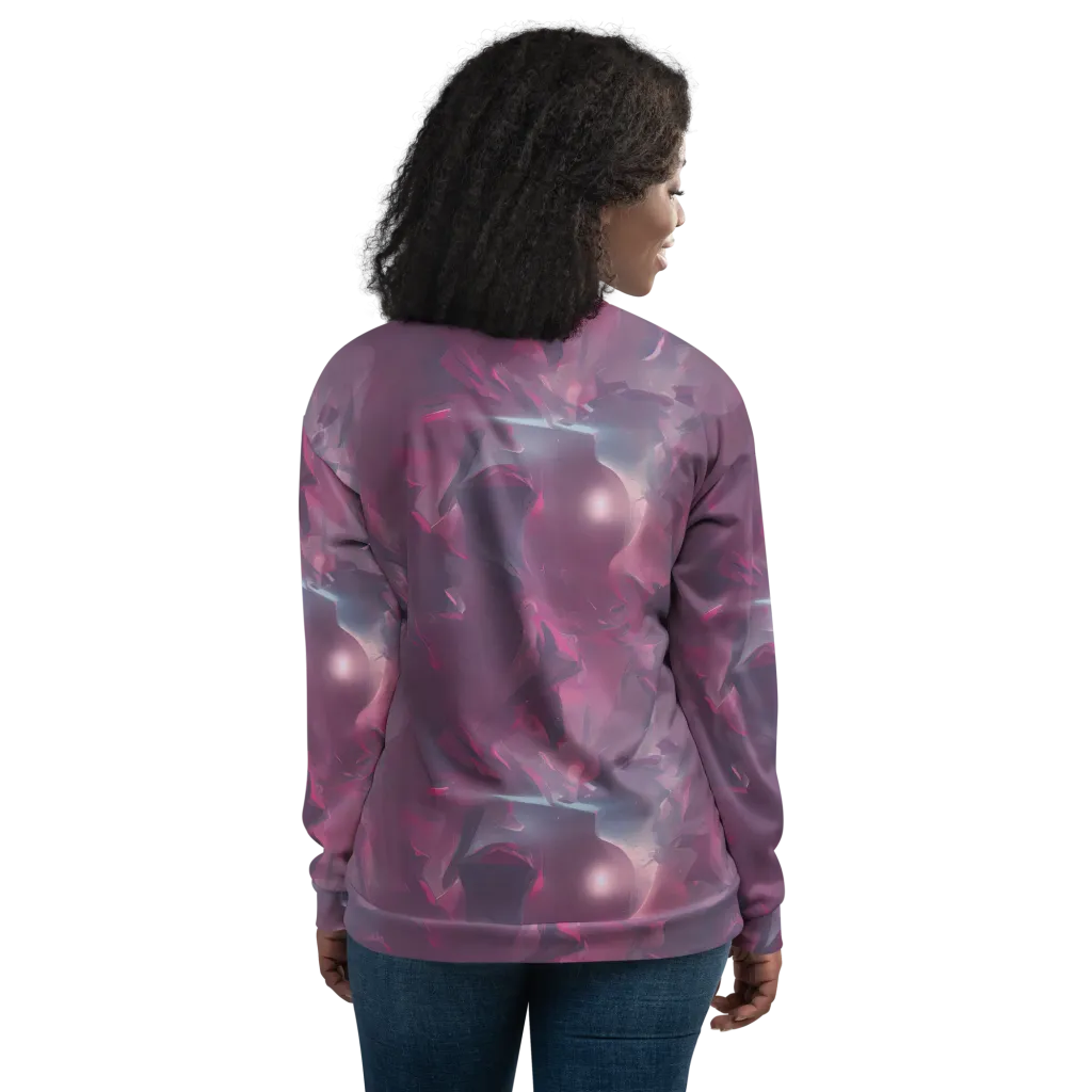 Vertex Visions on Bomber Jacket — Back
