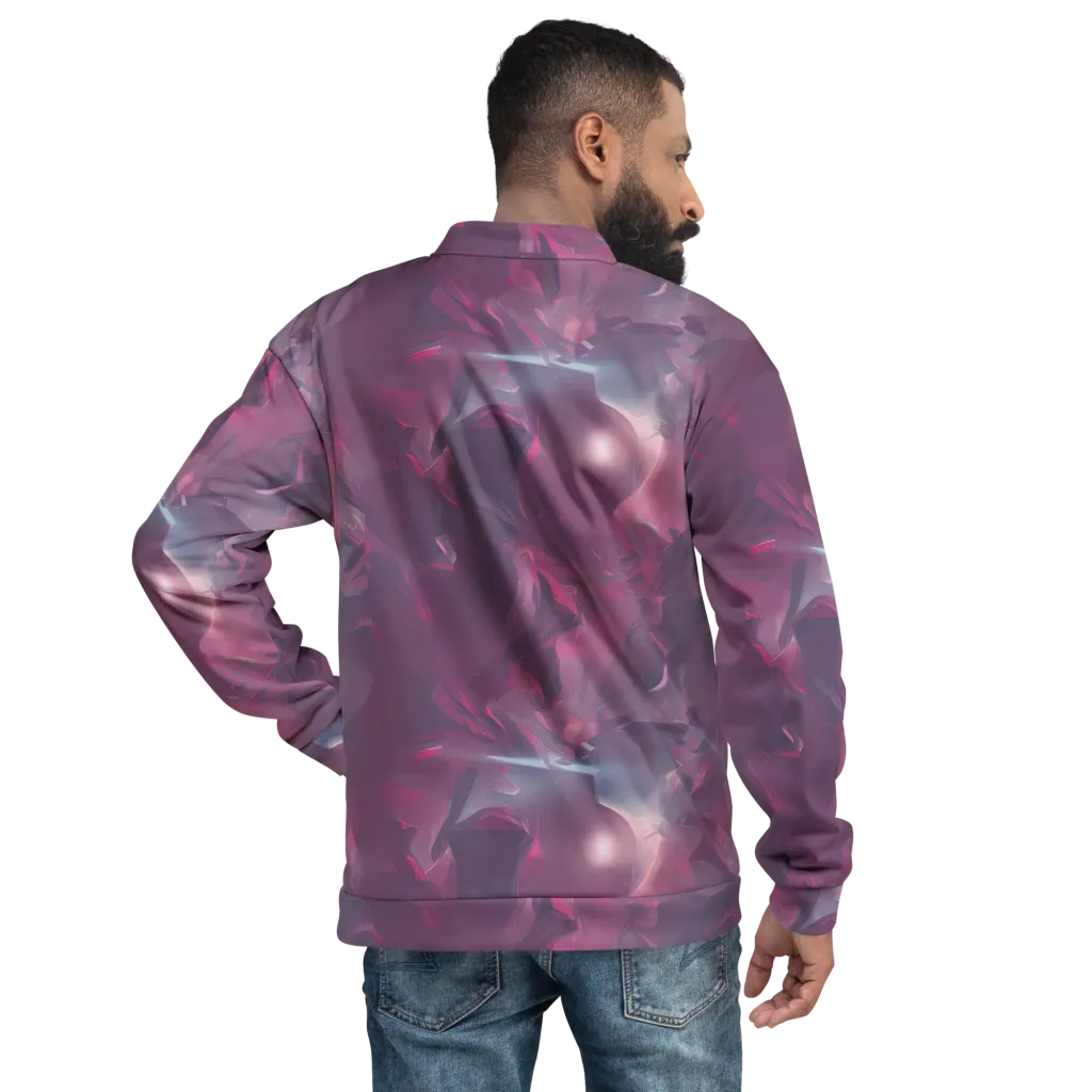 Vertex Visions on Bomber Jacket — Back