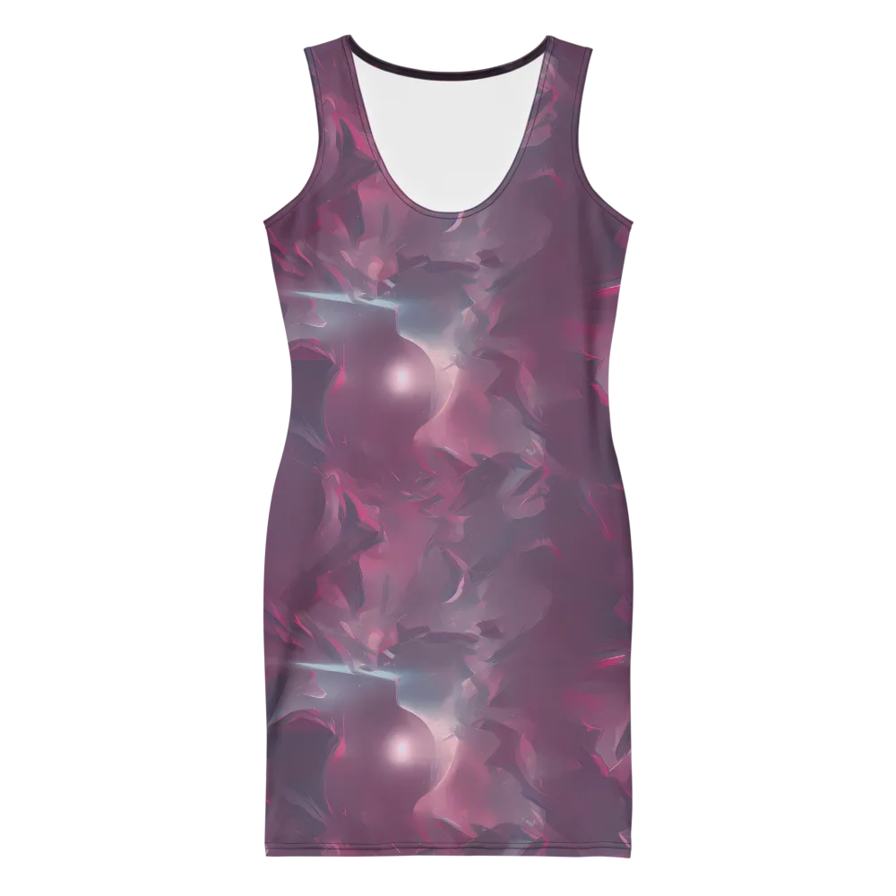 Vertex Visions on Bodycon Dress — Front
