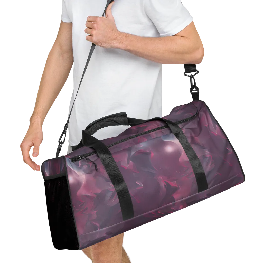 Vertex Visions on Duffle Bag — Right Front