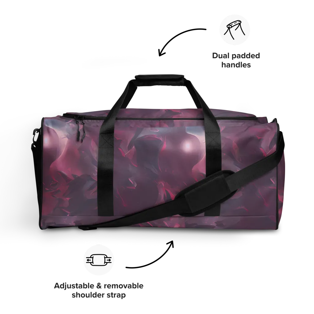 Vertex Visions on Duffle Bag — Front