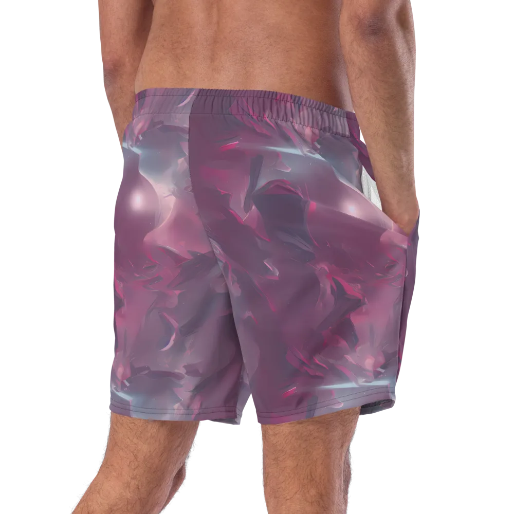 Vertex Visions on Swim Trunks — Right Back