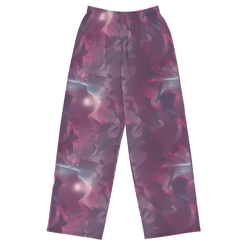 Vertex Visions on Wide-Leg Pants — Front