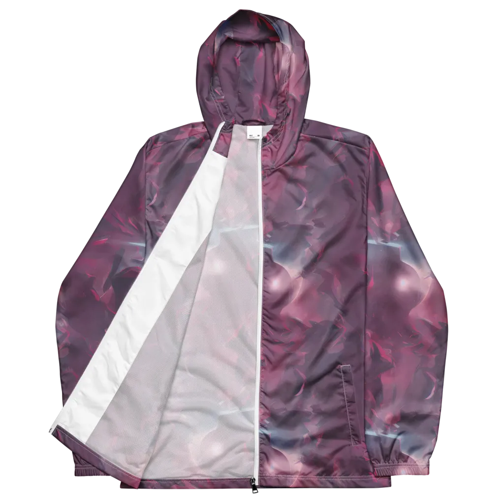 Vertex Visions on Men's Windbreaker — Front