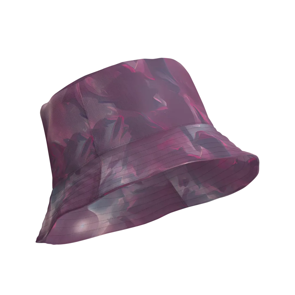 Vertex Visions on Reversible Bucket Hat — Product details Outside