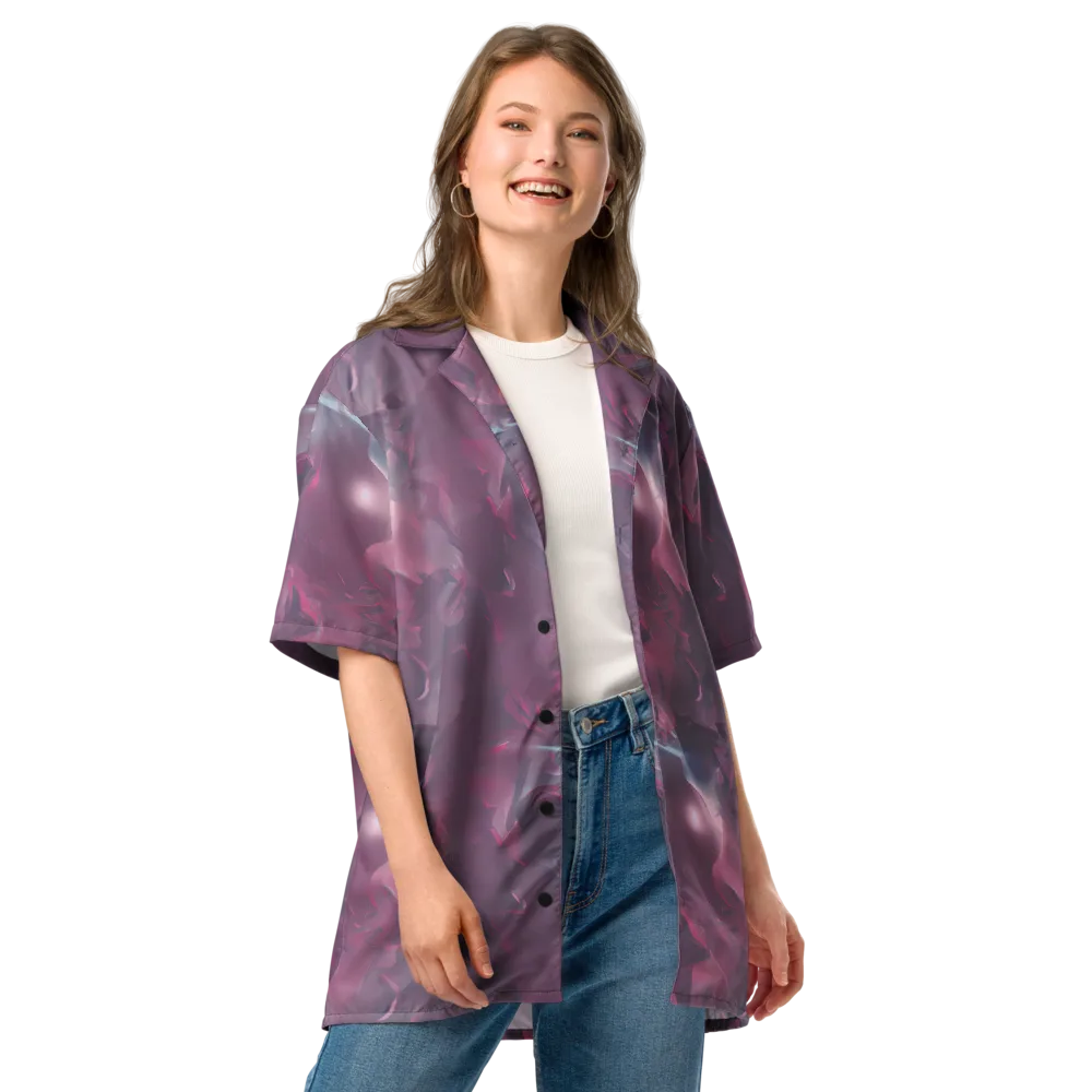 Vertex Visions on Button Shirt — Front