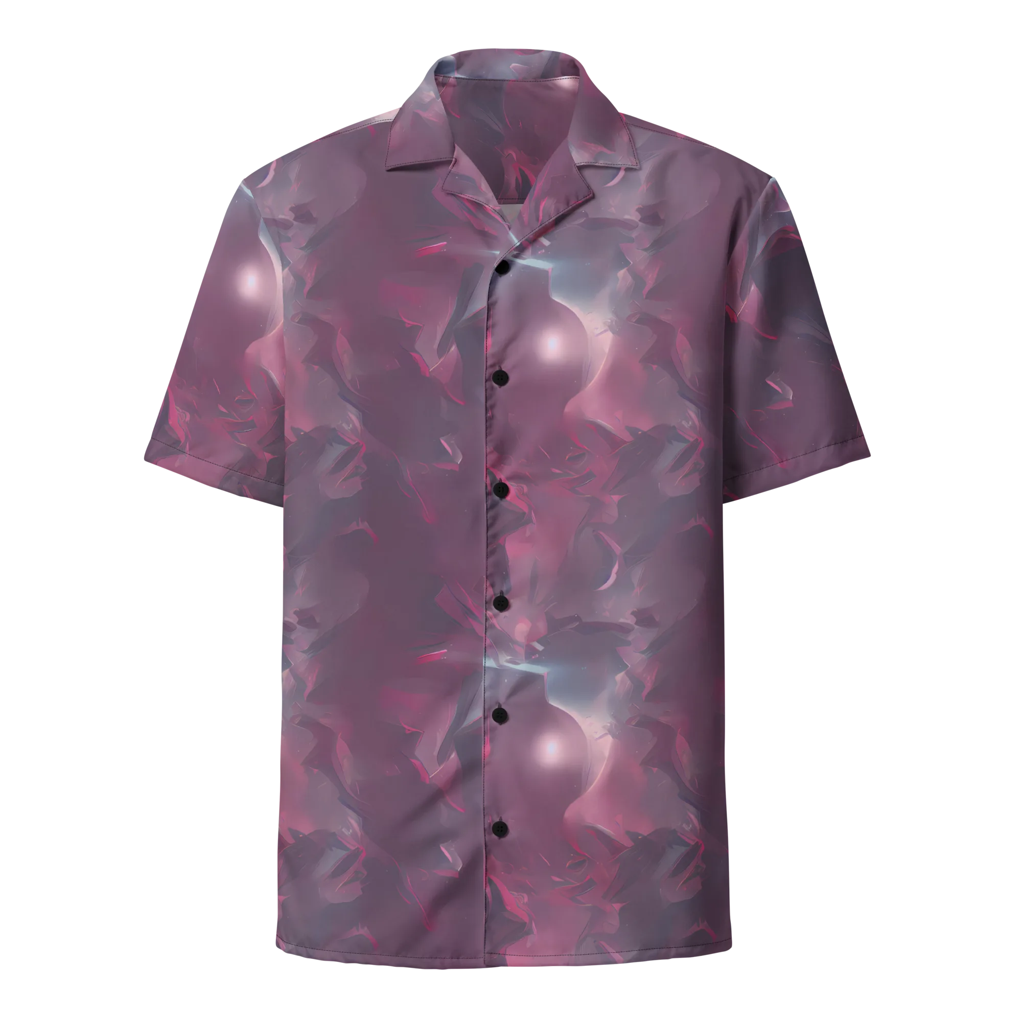 Vertex Visions on Button Shirt — Front