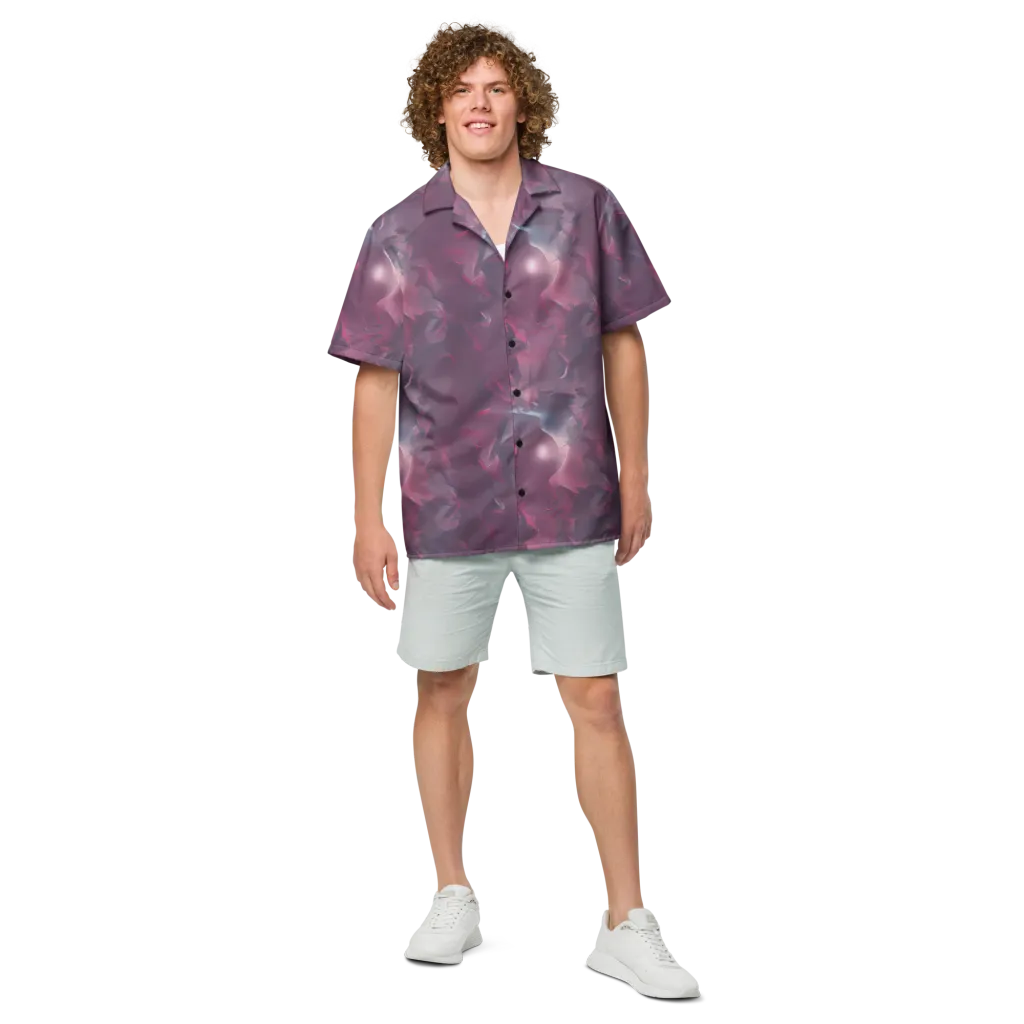 Vertex Visions on Button Shirt — Front