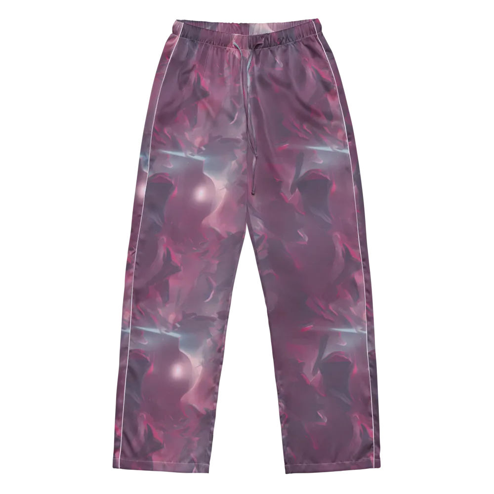 Vertex Visions on Women's Pajama Pants — Front