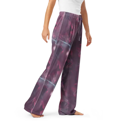 Vertex Visions on a Women's Pajama Pants
