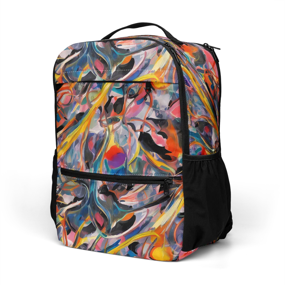 Brazen Rhapsody on Utility Backpack — Left Front