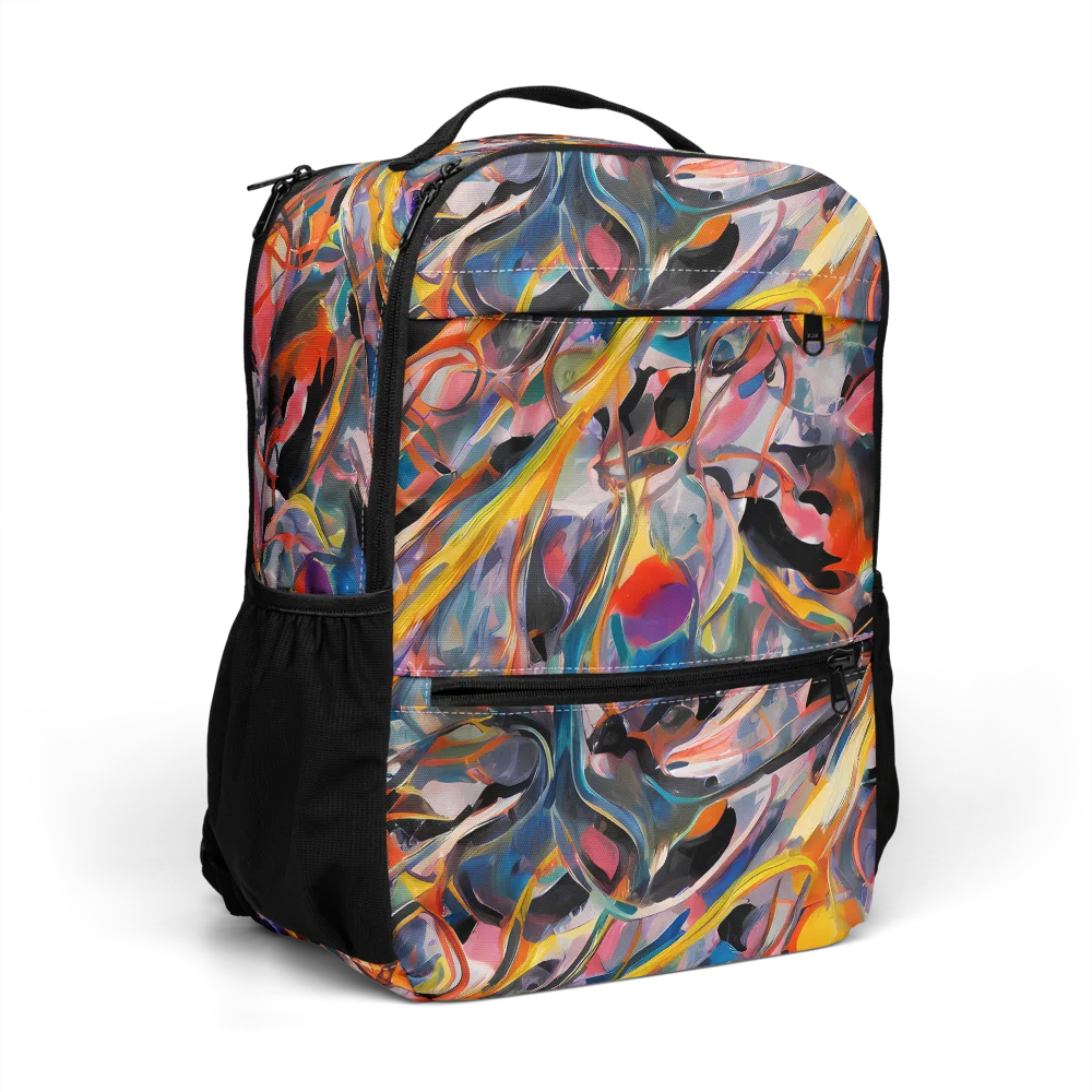 Brazen Rhapsody on Utility Backpack — Right Front
